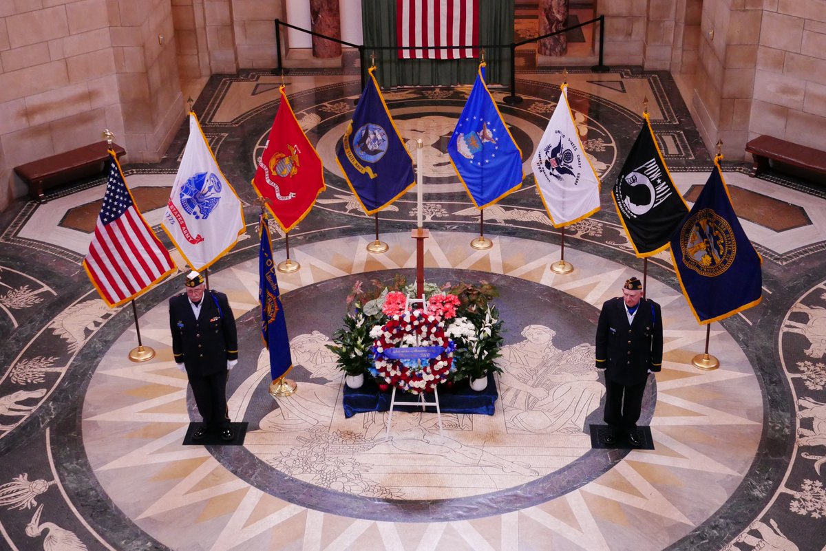 Check out some of the first photos from our 2020 Memorial Day Observance, happening now at veterans.nebraska.gov/memorialday