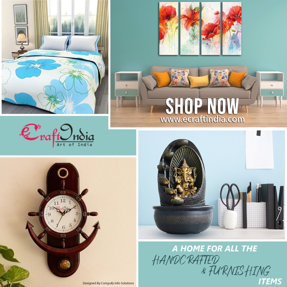 ecraftindia's tweet photo. Buy Home Decor Products online from eCraftIndia at best prices. Select from our huge collection of wall decor, clocks, posters &amp; more. ✓Buy Now 

Order Now: https://t.co/zVzRS7Bjd8

#onlinegifts #onlinegiftstore #returngifts #giftingideas #customizedgift #gifting #onlinestore https://t.co/HUTIYdyLIG