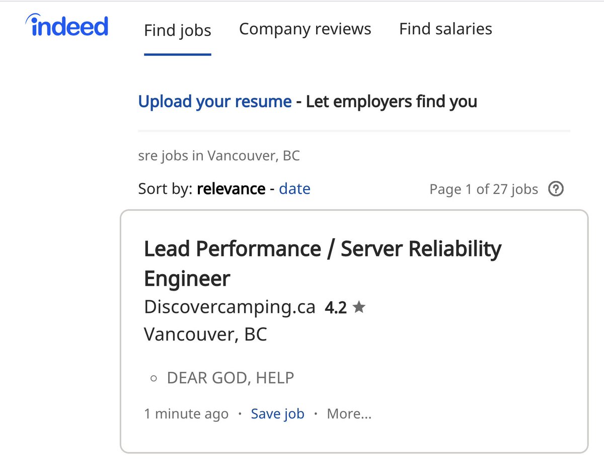 Hottest job listing in town #bcparks