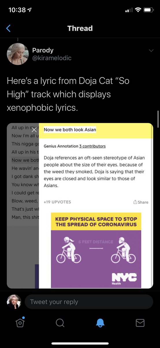 Doja Cat’s racist remarks against other races are unacceptable and she needs to own up to that shit