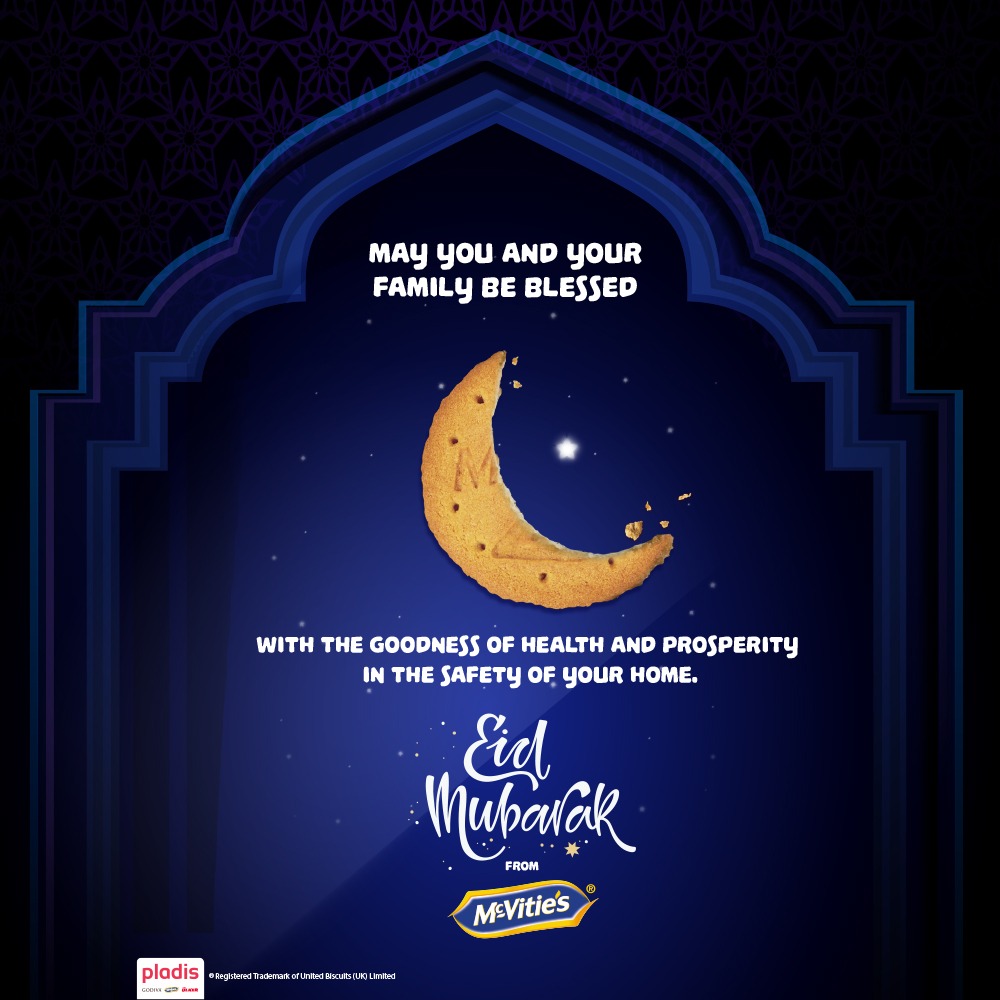 McVitiesIndia's tweet photo. #EidMubarak everyone!
Team @McVitiesIndia wishes you all a safe and healthy #eidmubarak2020 https://t.co/ItEKeydVBT