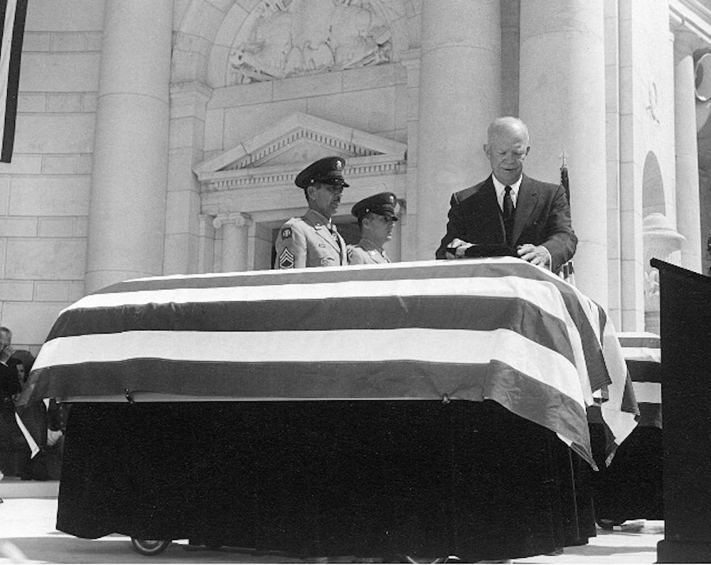 President Dwight D. Eisenhower had a deep understanding of #MemorialDay due  to his own military experience. Prior to his presidency, Eisenhower led the  largest military operation in history. Image Credit: Dwight D., image size:1000x795