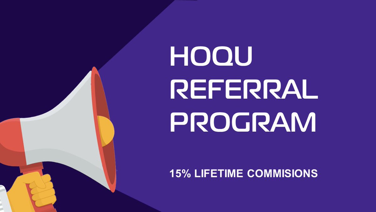 HOQU (@hoqucom) on Twitter photo Join #HOQU #referral program→hoqu.com/referral
Do you know Networks or Brands searching for a solution for their affiliate business? Then join our referral program:
*15% lifetime commissions for each referral
*Personal referral URL
*Ready-to-use promo tools
*24/7 Support Join #HOQU #referral program→hoqu.com/referral
Do you know Networks or Brands searching for a solution for their affiliate business? Then join our referral program:
*15% lifetime commissions for each referral
*Personal referral URL
*Ready-to-use promo tools
*24/7 Support