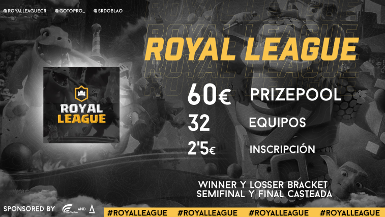 ¡¡ Abrimos inscripciones!! #ClashRoyale

La 4ª Edición ha llegado, para mas info, MD.🔥👀

#RoyalLeague