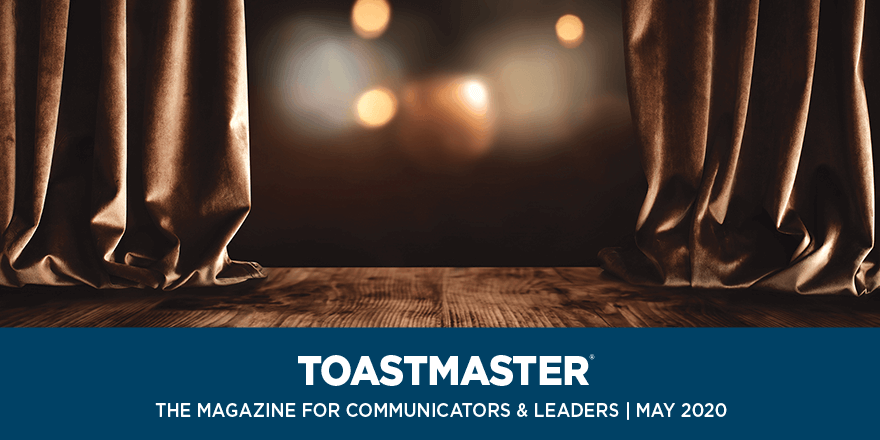 Toastmasters's tweet photo. What can the speaker learn from the actor? Read about six tips that transfer from the actor’s stage to the speaker’s stage, which will enhance your presentation at your club, in your community, or at work.
https://t.co/9sr3nThcRd
#toastmasters #actors #tips https://t.co/FMPoL2DS0d