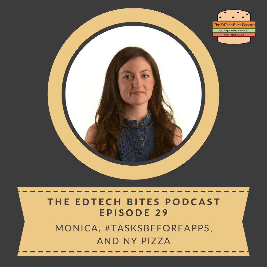 EdTechBites's tweet photo. Check out my episode w/ @ClassTechTips.  Thanks again for connecting with me! 
.
.
.
#edtech #nearpod #flipgridfever #soundtrap #wevideo #teachers #teachersforteachers #podcastEDU #EDUpodcast #wakeletwave #edchat #tasksbeforeapps https://t.co/AUQoIl8qrZ