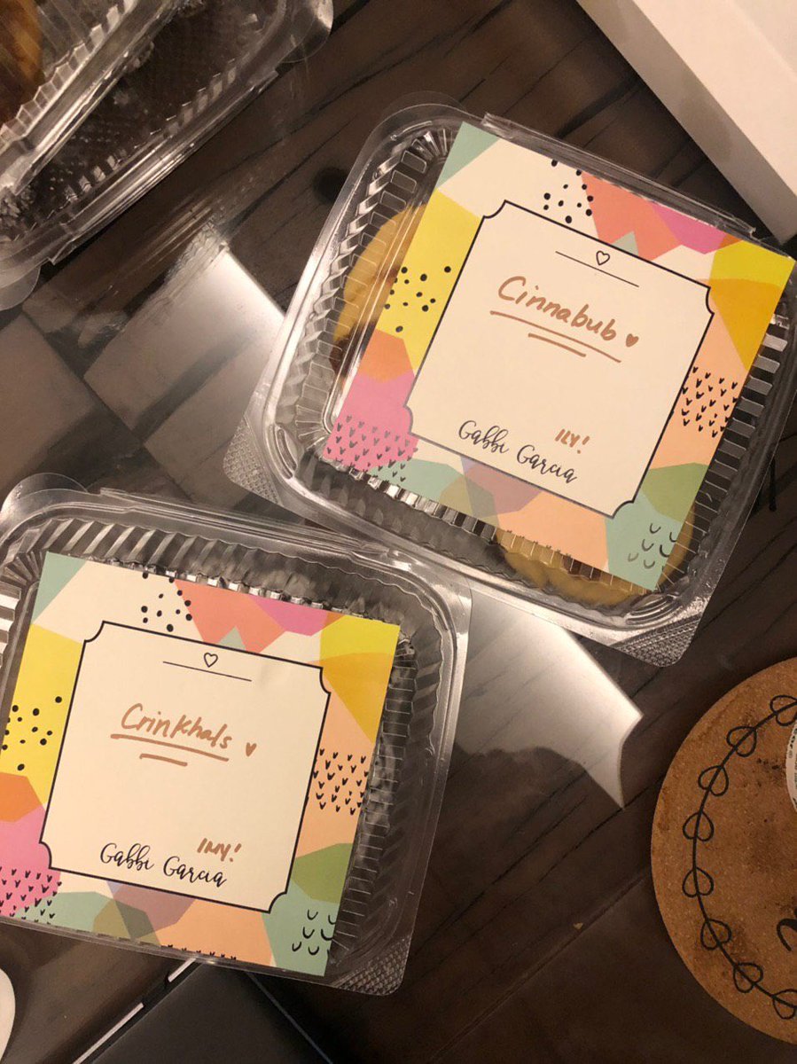 TheKhalilRamos's tweet photo. Appreciation post for my fave person in the world!!! 🤍 she baked me “cinnabubs” and “crinkhals” (lol) from scratch yesterday!! Super sarap 🤤 sa super pagod, nakatulog siya sa facetime (last photo) hahaha @gabbi ily!!! https://t.co/7BOlJQHpS6