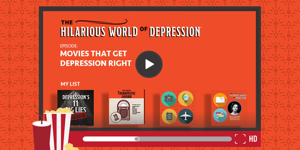 In our NEW episode, our listeners pick movies that get #depression right. We got moon men, bridesmaids, a couple of hobbits, and even a Babadook. Fill out your watch list!

Listen on your favorite #podcast app or right here: bit.ly/2zsjzgd