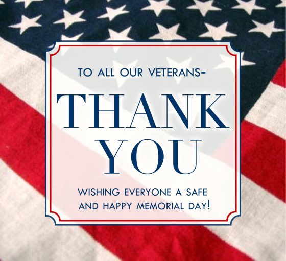 AceHelos's tweet photo. From all of us at Ace High, thank you to all the past and present veterans and their families. We hope you have a wonderful and blessed Memorial Day! #memorialday #america #freedom #honorthefallen #veterans #military https://t.co/fnNnaVe2sV