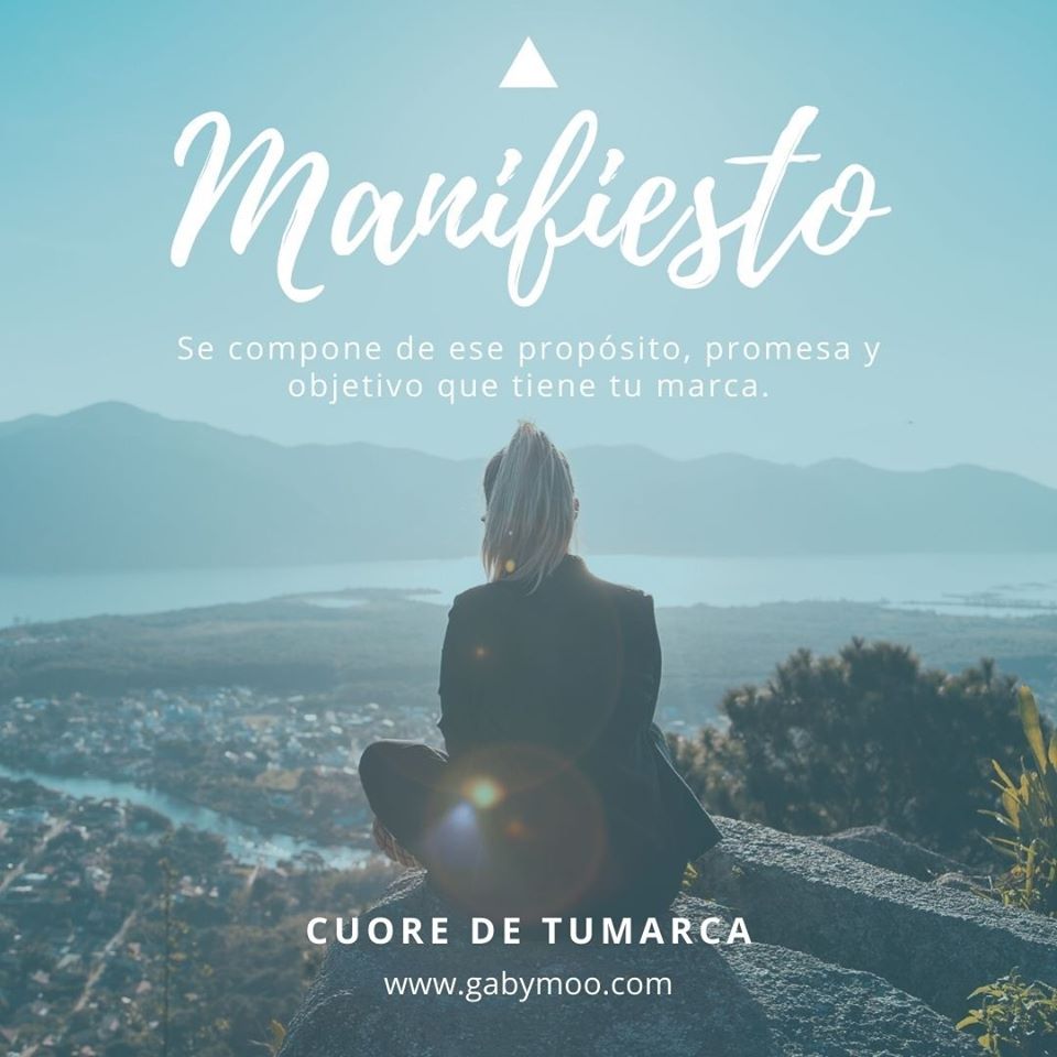 GabyMooStudio's tweet photo. Confeccionar tu manifiesto una vez que hayas trabajado, la misión, visión y valores, ya que todo esto conforma nuestro manifiesto de marca, nuestros principios y nuestros propósitos como marca. #branding #plataformademarca #autónomos #emprenderenfemenino https://t.co/jyNrQE0lQH https://t.co/PytgziGrcx