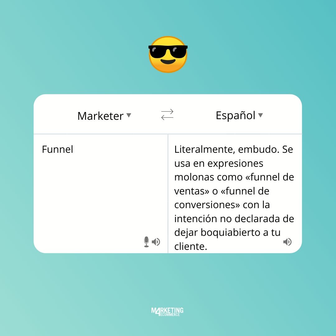 Mkt4eCommerce's tweet photo. El lenguaje del sector utiliza muchos términos de #marketingonline que son demasiado oscuros para el común de los mortales, ¿cuáles son los más raros a los que te has enfrentado? https://t.co/134Pd87Rxd