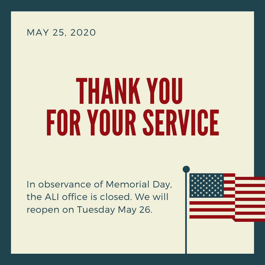 Happy Memorial Day!
