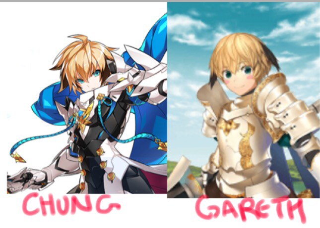 JDarcAlter's tweet image. Gareth is Actually Chung from Elsword. @IRALXPUS