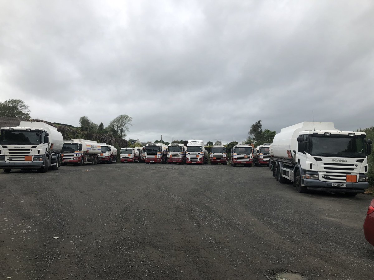 iMeterBox's tweet image. Carlisle Fuels fleet kitted out with the latest DreamTec Fleet Management system with meter tracking. It is all linked back to @Fuelsoft in the cloud @MechTronic @Alpecoltd