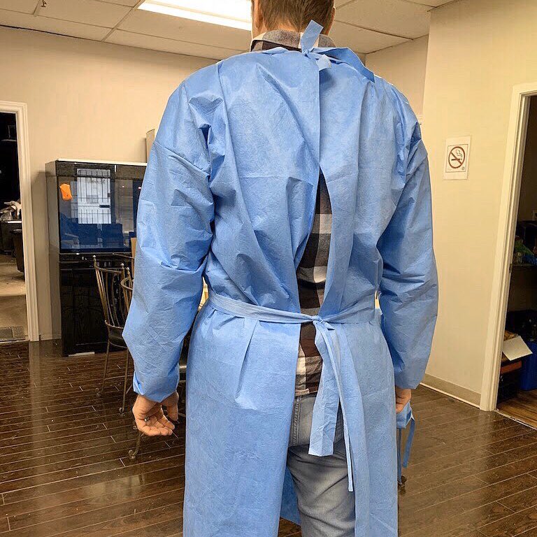 WuxlyHQ's tweet photo. To fight against COVID-19, we have been working to replenish the immediate need of PPE medical gowns for Canada.
As a brand known for our #LiveWarm message, we like to continue to spread our warmth wherever we can.
Thank you for your support!
#livewarmtogether https://t.co/8NHC57s4ne