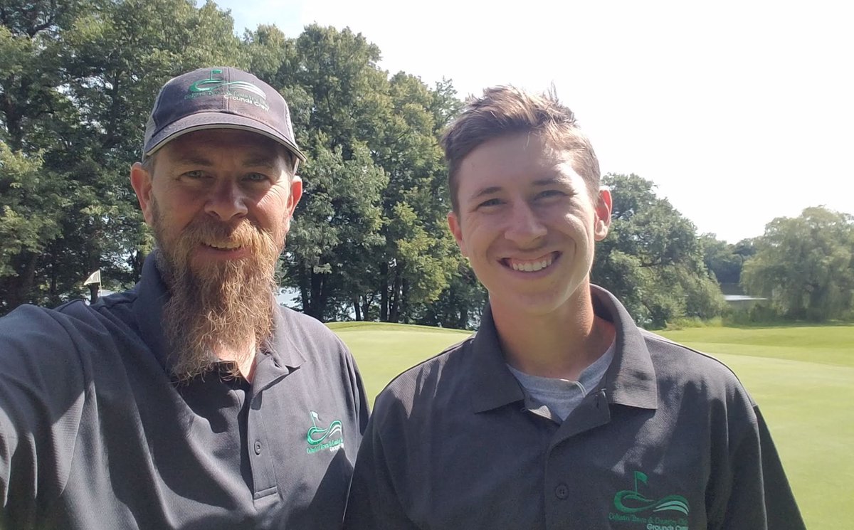. <a href="/Gflick11/">Gus Flick</a> is off to spend the summer in Minot to grow in a golf course today. Thanks to <a href="/bauerturf/">Sam Bauer</a> for trusting him and hooking him up with the job. Big challenges ahead for The Bus, but he's got it. #prouddad #turfmanagement #grassspecialist #resumebuilder #tight