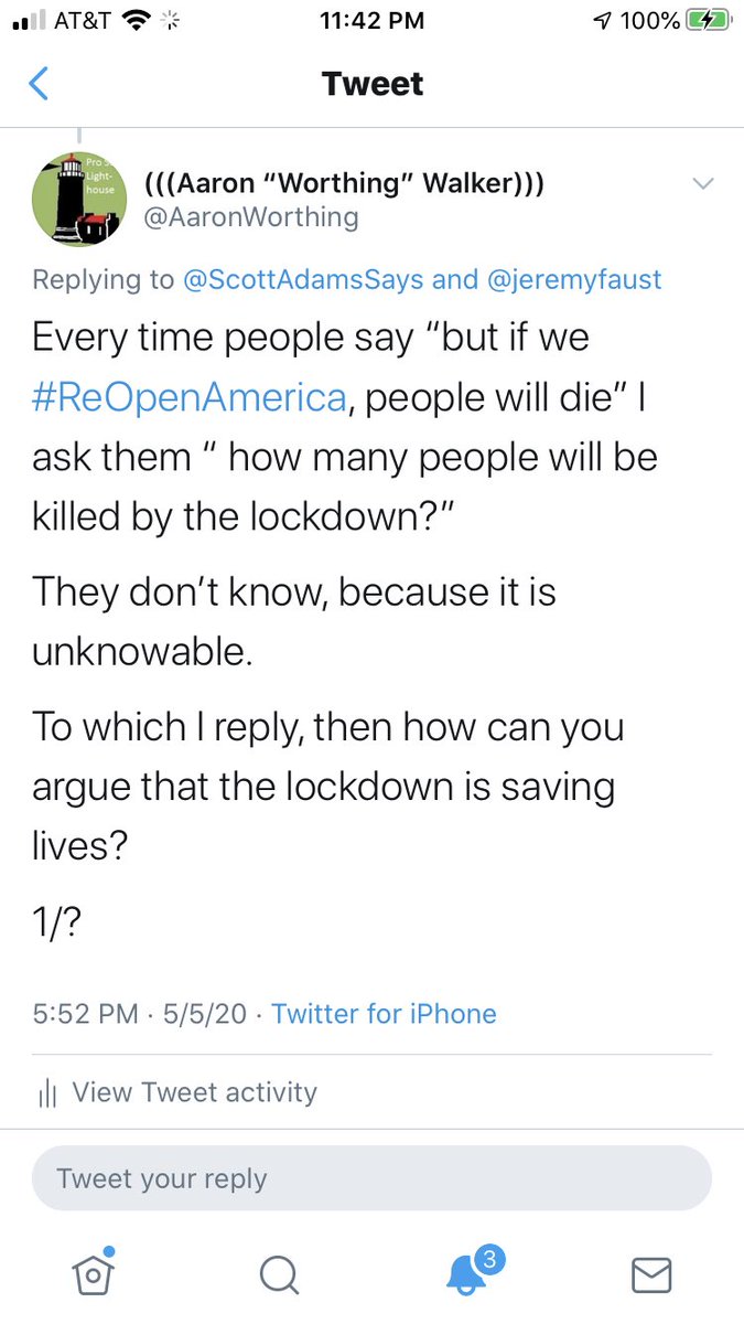 Today on  #MemorialDay2020, we celebrate the Americans who decided our freedom was worth their lives.We should be ashamed then that so many people have given up that hard-won freedom for lockdowns that might not even save lives Thread