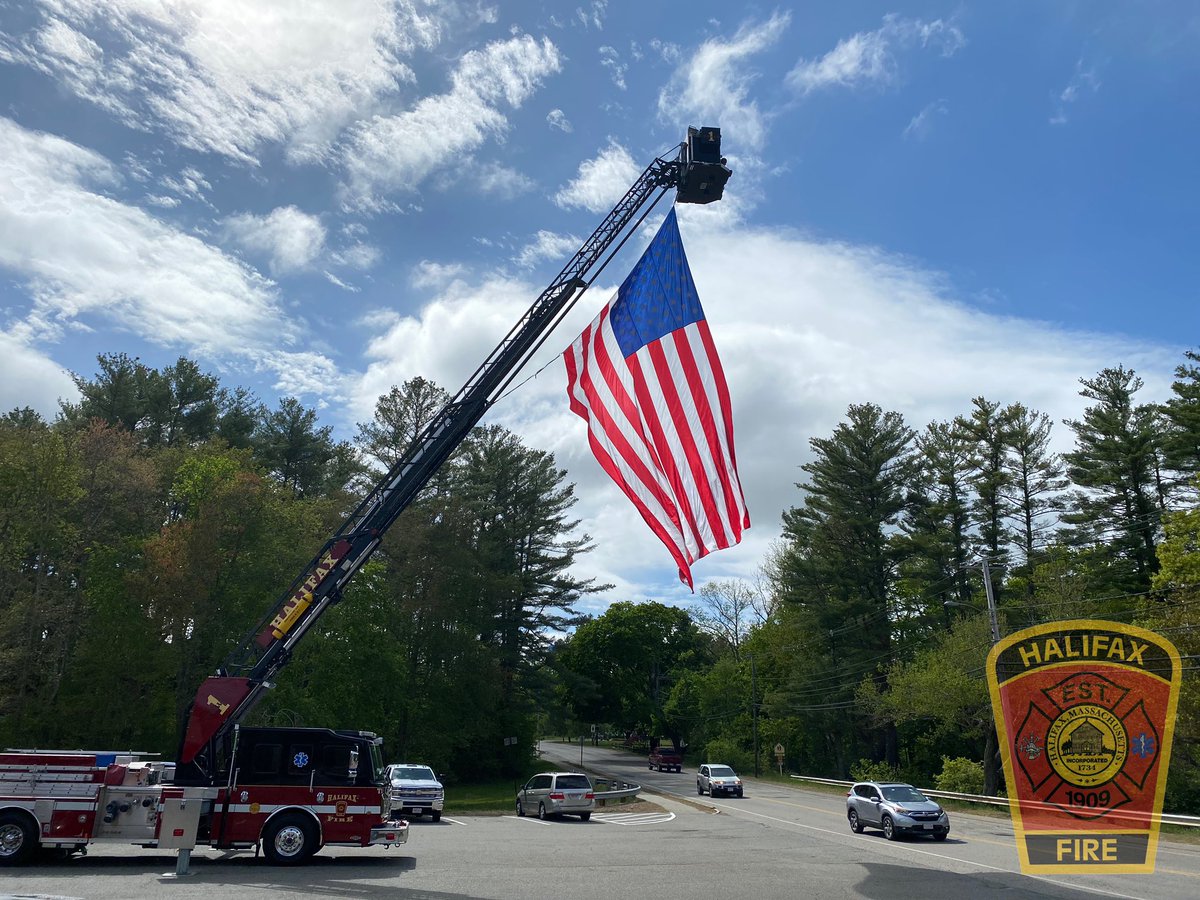 HFD honors and remembers our fallen veterans, this and every day. #halifaxfire #MemorialDay2020 #veterans