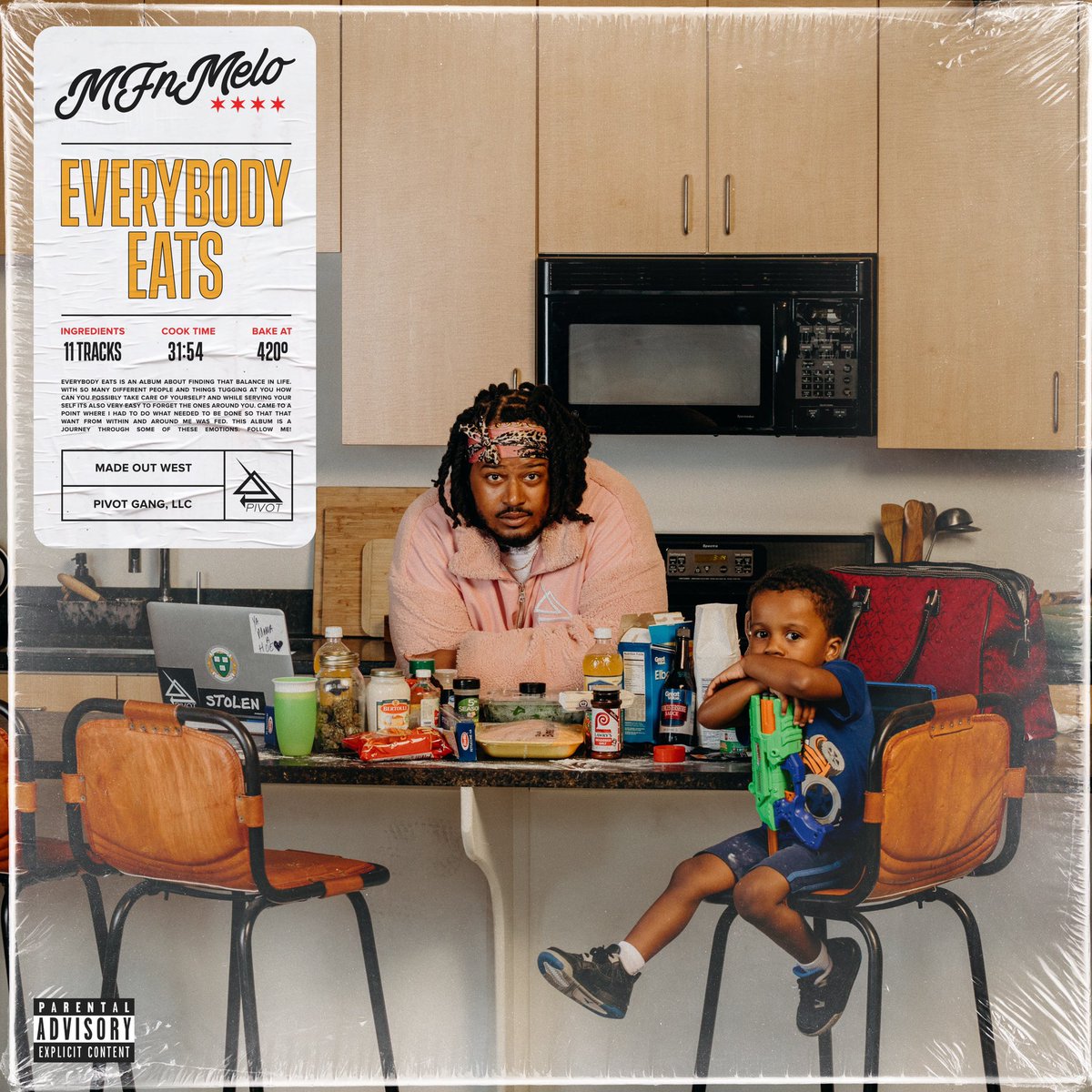 4. Everybody Eats - MFnMeloThis album is damn near perfect from start to finish, Melo dropped this right around Thanksgiving and I don’t think I’ve gone more than a couple days in a row without revisiting since then. Listen to New York, What A Life, and Flow Seats!