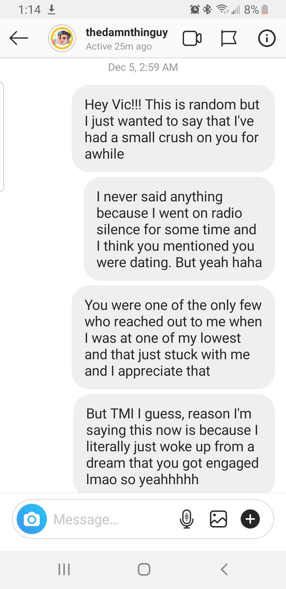 LandonRage's tweet photo. You ever had a dream and it legit changed your life? 🥰 @TheDamnThinGuy https://t.co/fGL6sYe5Xx