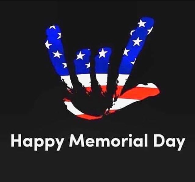 espsignlanguage's tweet photo. Happy Memorial Day! 🤟🏻🇺🇸 https://t.co/bWvnv9NPdF