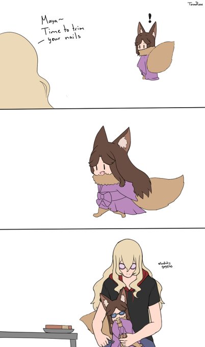 Maya's ok with it because she gets treats #スタァライト 