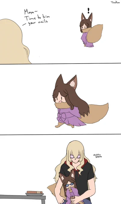 Maya's ok with it because she gets treats #スタァライト 