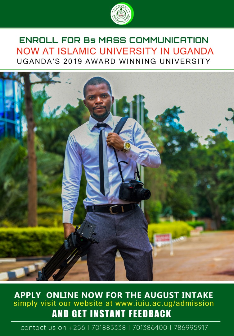 iuiuac's tweet photo. Join our Mass Communications program for hands on journalism skills.
Requirements: 2 principle passes at #Alevel, five passes at #Olevel credit in #english or a pass in #generalpaper or #diploma from a recognized #institution https://t.co/LkUWCZ6JHb