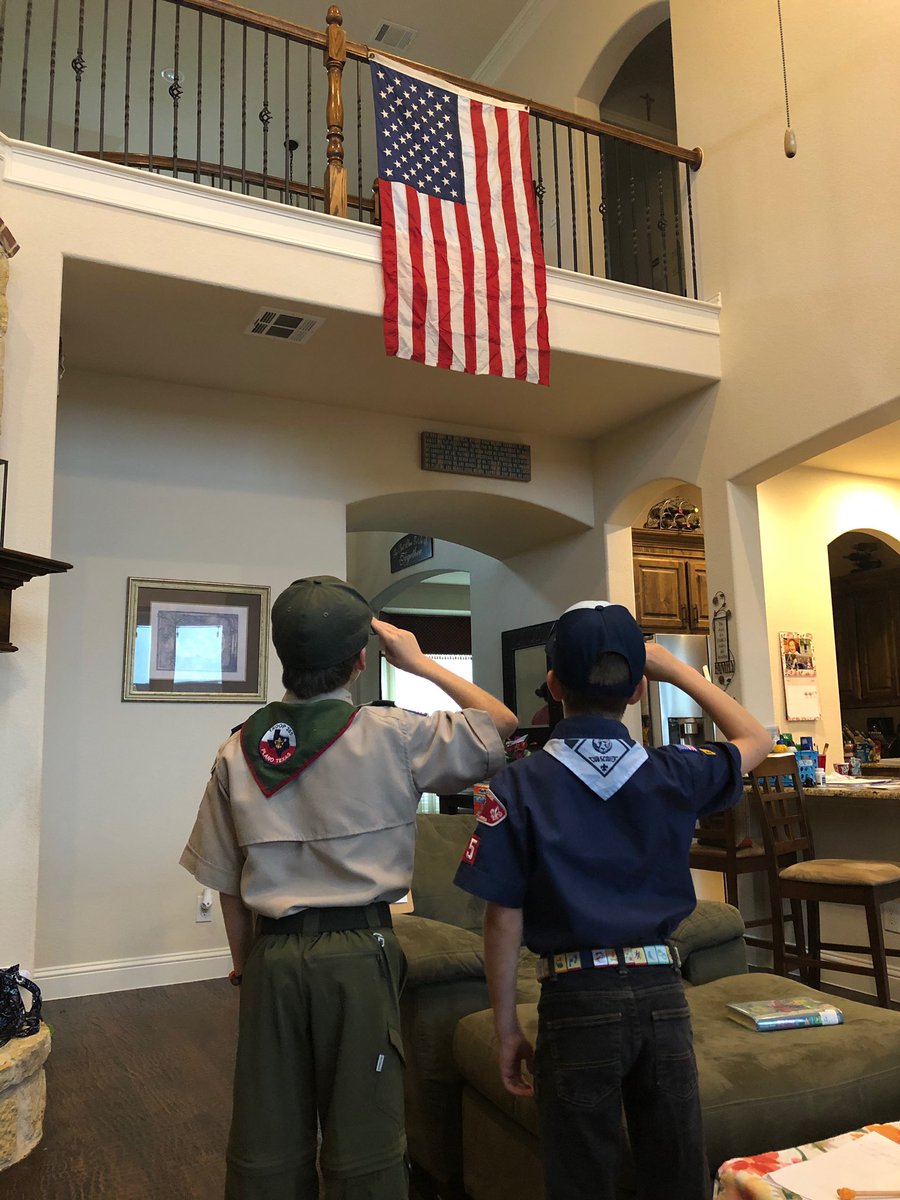 #ScoutSalute #NoVeteranEverDies