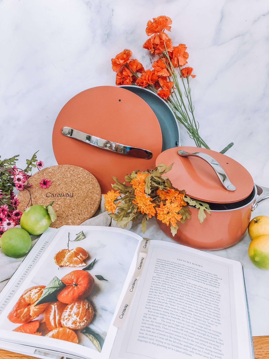 Beautiful non toxic and non stick ceramic pans! Get $25 off your Caraway set when you purchase through this link before 5/31 >> bit.ly/2LRZToF #Cooking #cookingathome #DealsAndSteals