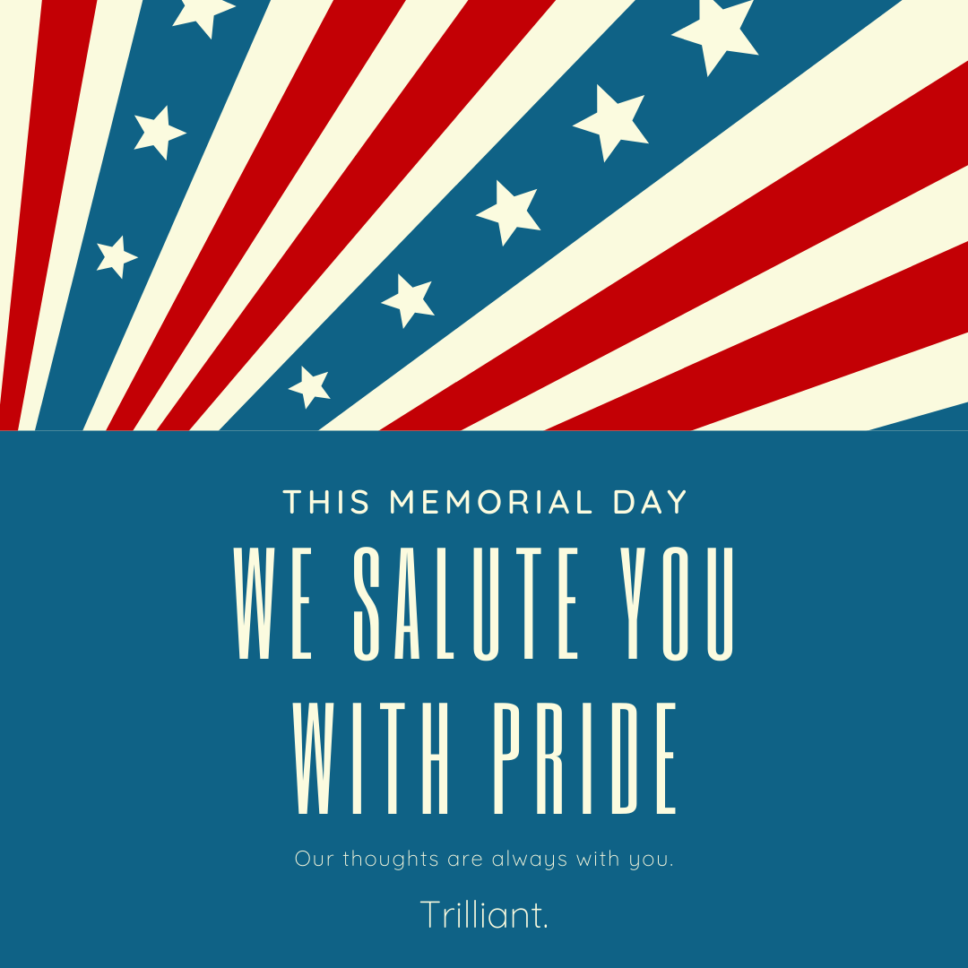 Trilliant_Inc's tweet photo. Happy Memorial Day! Today we remember all of the brave individuals who have fallen protecting our country. What are you doing to honor them?
#MemorialDay #MemorialDay2020 #holiday #Trilliant #PropertyManagement #RealEstate https://t.co/xfq6yn32xA