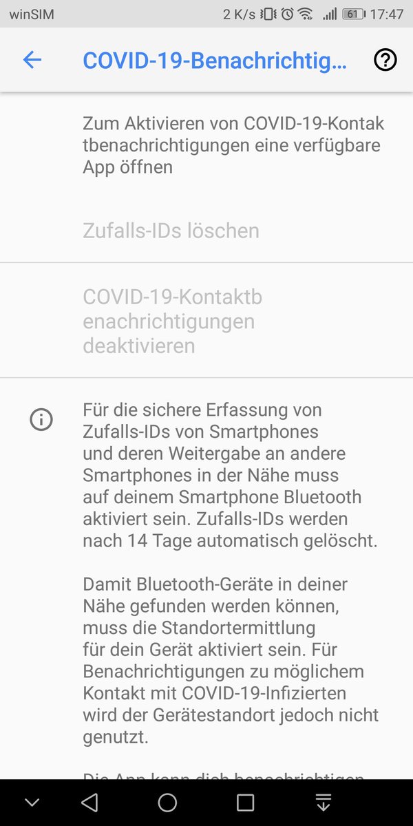 SeeD_OrdH's tweet image. Auf meinem Huawei unter #GoogleServices finde ich jetzt den Google Dienst &quot;Benachrichtigungen zu möglichem Kontakt mit #COVID__19-Infizierten&quot; wann wurde diese API installiert und was ist der Hintergrund? @heiseonline