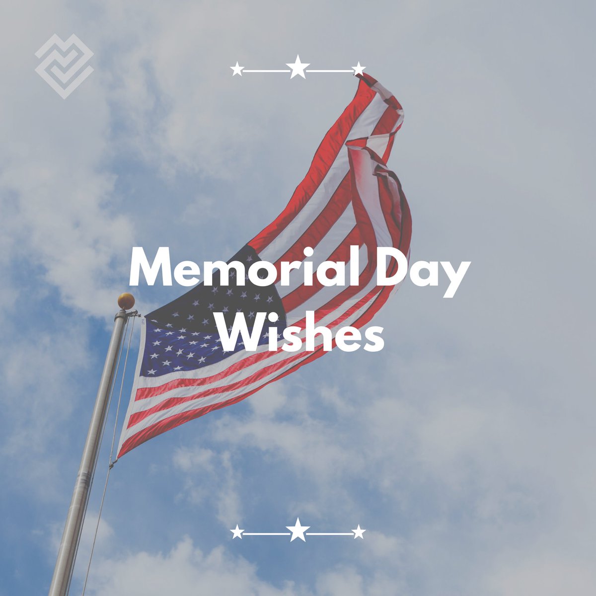 Today we honor those who gave the ultimate sacrifice for our freedom.  🇺🇸 #MemorialDay