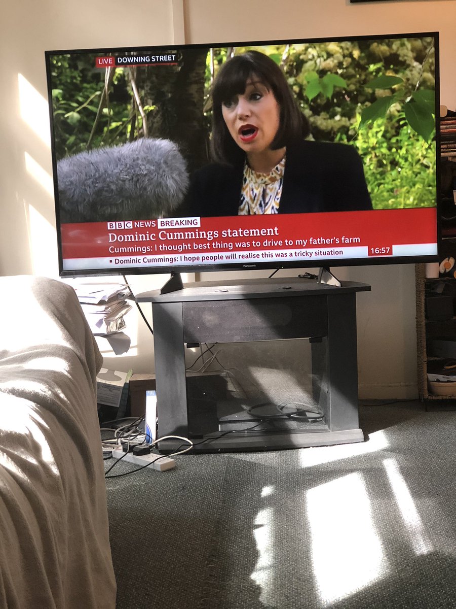 edgarallanglow's tweet photo. Who is this journalist? She is my everything right now. The tenacity. The fire. I need her. #DominicCummngs https://t.co/SzRP6WTCL0
