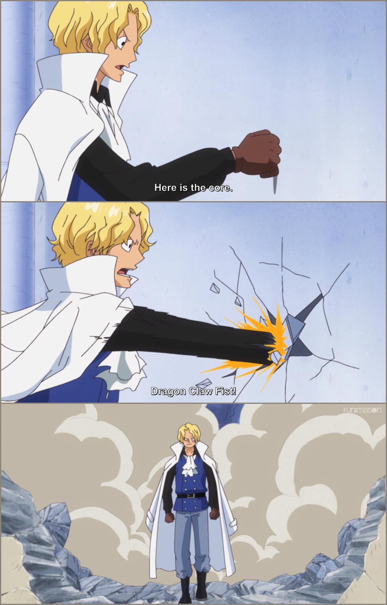 One Piece Who Needs Doors When You Have Haki Via Episode 8 T Co Nrcb1krywp Twitter