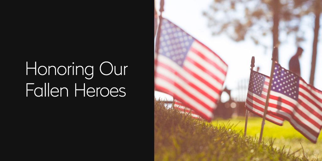 On Memorial Day, we honor those men and women of our armed forces who made the ultimate sacrifice in the service of our country. Let their memory inspire us to live each day as they would, with courage and integrity.
