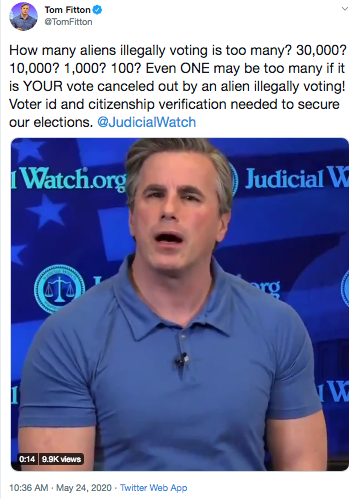 [12] On this Memorial Day - where we recognize & honor those who gave the ultimate sacrifice for our Constitutional Republic - what impact does VOTE NULLIFICATION have on their Sacrifice? https://twitter.com/TomFitton/status/1264581156881735681