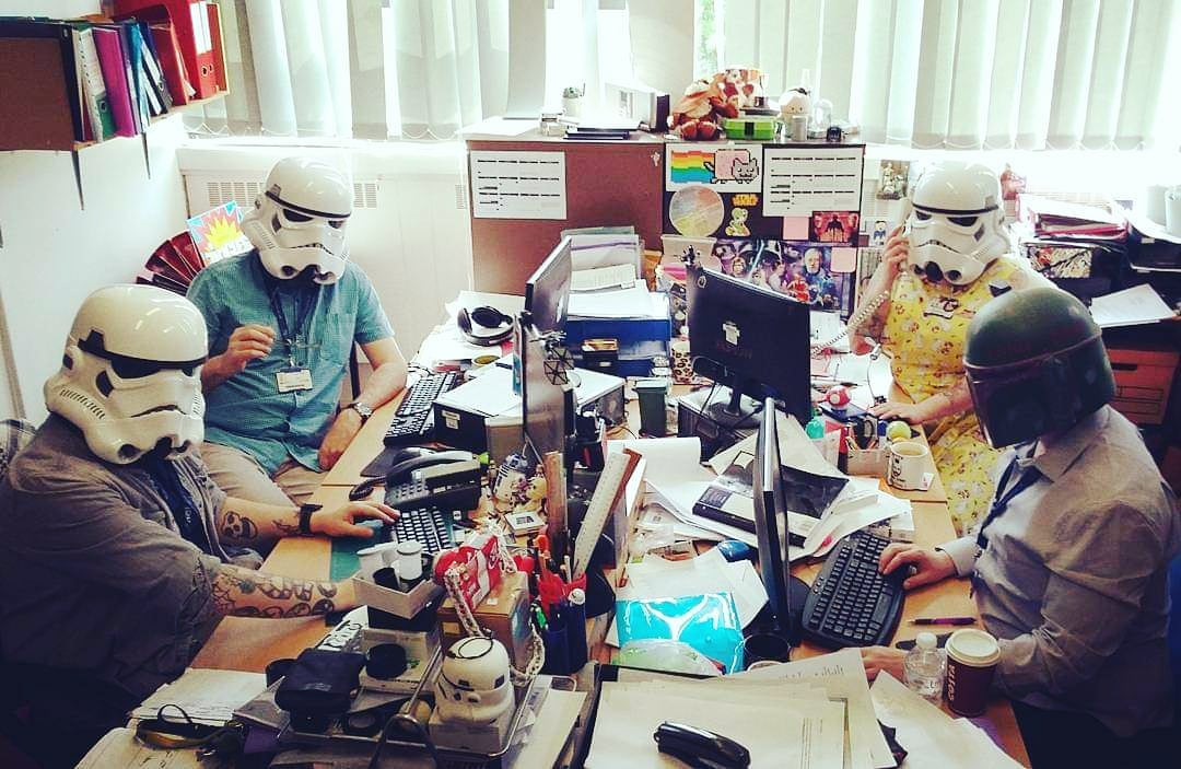 wolvcollphoto's tweet photo. Remembering the @wolvcoll @wolvcollphotography & @wolvcollmedia office #prelockdowndays https://t.co/iRorer5m3F
