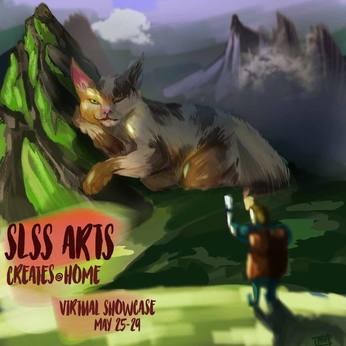 SLSSArts's tweet image. In an effort to celebrate students and their creative work SLSS Arts Department invites you to a virtual showcase of student artwork this week: youtube.com/watch?v=aZJCIH…
(c) M.F.