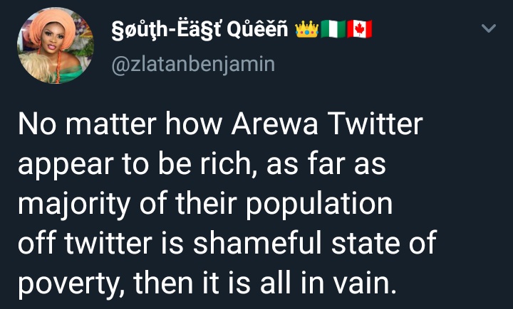 Arewa Twitter has caused a lot of tantrums on this app today. Warisdis again  #abuja