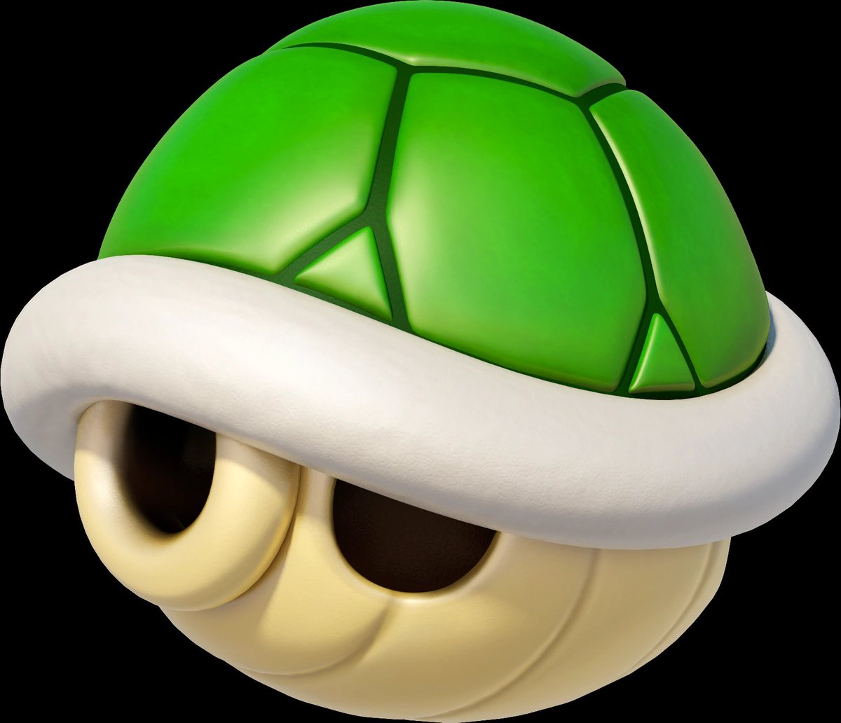 32nd place : Green Shell-used more to block red shells than to actually attack someone-sniping someone with it is satisfying