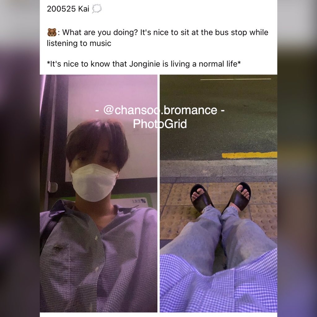 ChansooBromance's tweet photo. Choose your #chef 😍 Me, I’ll be very happy with anyone of them who would cook 🍳 for me (even Eomma Leadernim!) 💜 And what’s #Kai doing at a #busstop? 🤔 #Lsyn #bubblechat update today 💕 #KimJunmyeon #ZhangYixing #ParkChanyeol #DoKyungsoo #KimJongin #Suho #LayZhang #EXO #EXODO https://t.co/bnq6VIJKIm