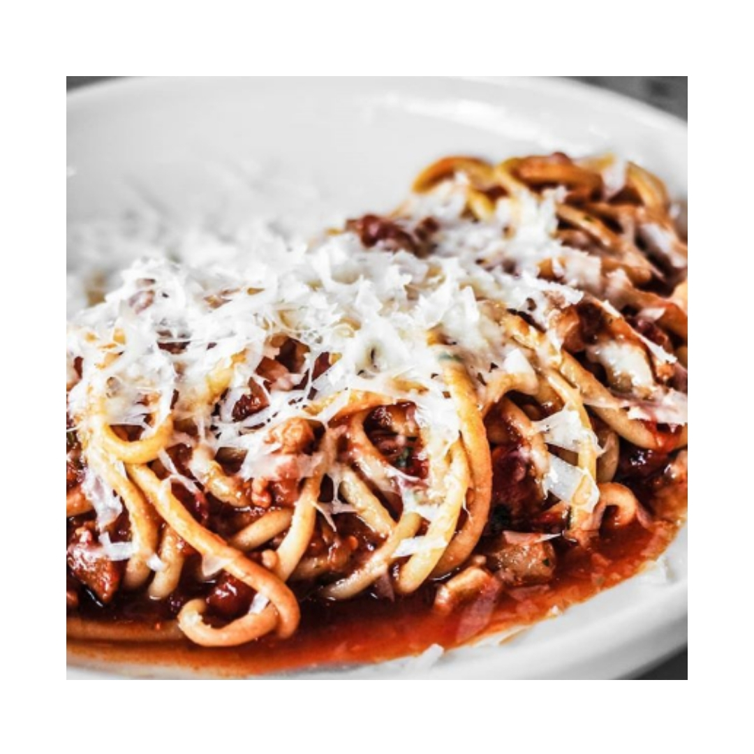 Bucatini looking like a dream 😍