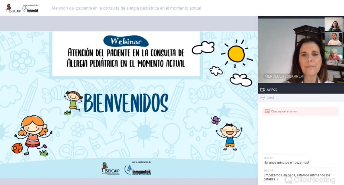 inmunotek's tweet photo. 👨⚕️La @SEICAP ha organizado, en colaboración con #Inmunotek💉, un #webinar para analizar la situación actual en las consultas de #alergia #pediátrica👩⚕️
📽️Puedes volver a verlo en: https://t.co/wpe8OzAlql https://t.co/DFClhoth7T