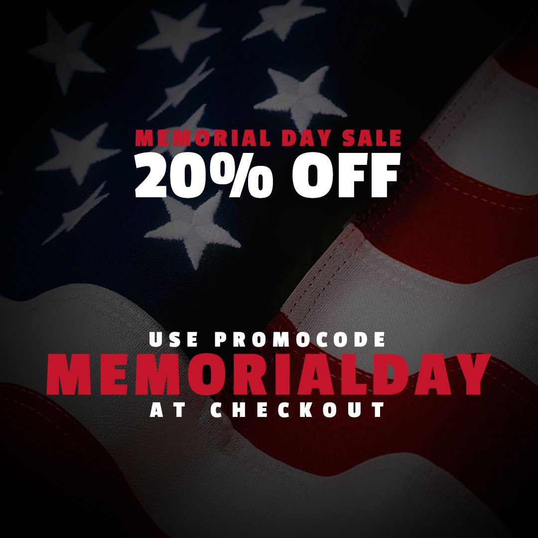 TrokiandoNation's tweet photo. 🇺🇸 Memorial Day Sale going on today! 🇺🇸 Buy and save online at https://t.co/9s3rcwRbO7 #MemorialDay #20percentSale #shopnow https://t.co/yXMnYgnvKk