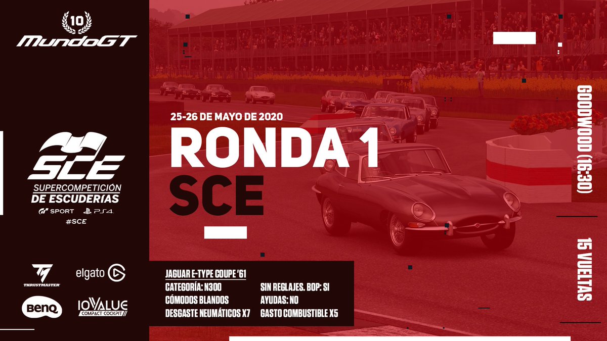 MundoGT's tweet photo. #SCE Ronda 1

Nueva temporada, nuevos aires, nuevas ilusiones, nuevas carreras. La misma competición de siempre.

Empezamos con una cita para auténticos gentlemen. 
MundoGTeros, start your engines 💨

🕤21:30h
💜https://t.co/kmfTBZgfqG https://t.co/iboMwdPENy