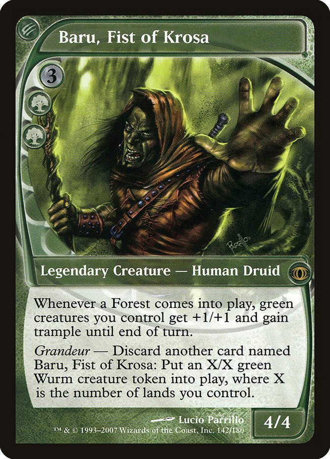 #5: GrandeurThe problem: The ability word only works easily in non-singleton formats.The fix: Not fixable for Commander.