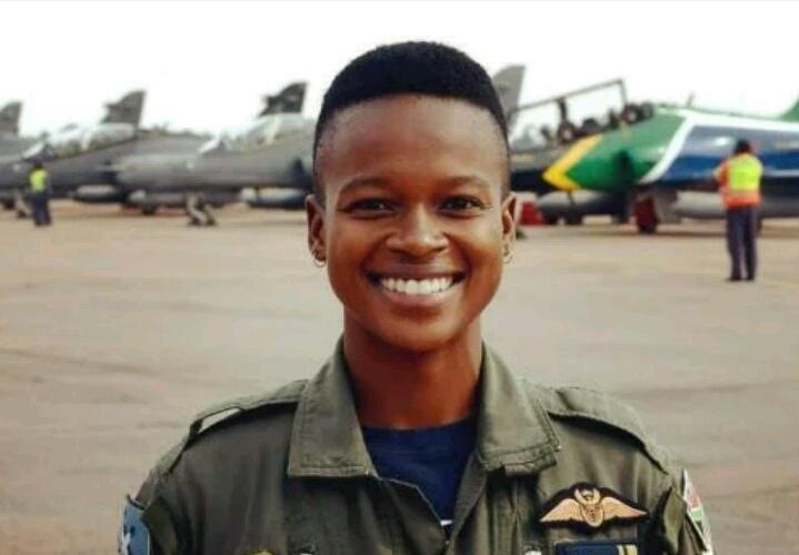 15. MandisaNomcebo Mfeka - the first black female fighter pilot in the South African Air Force.