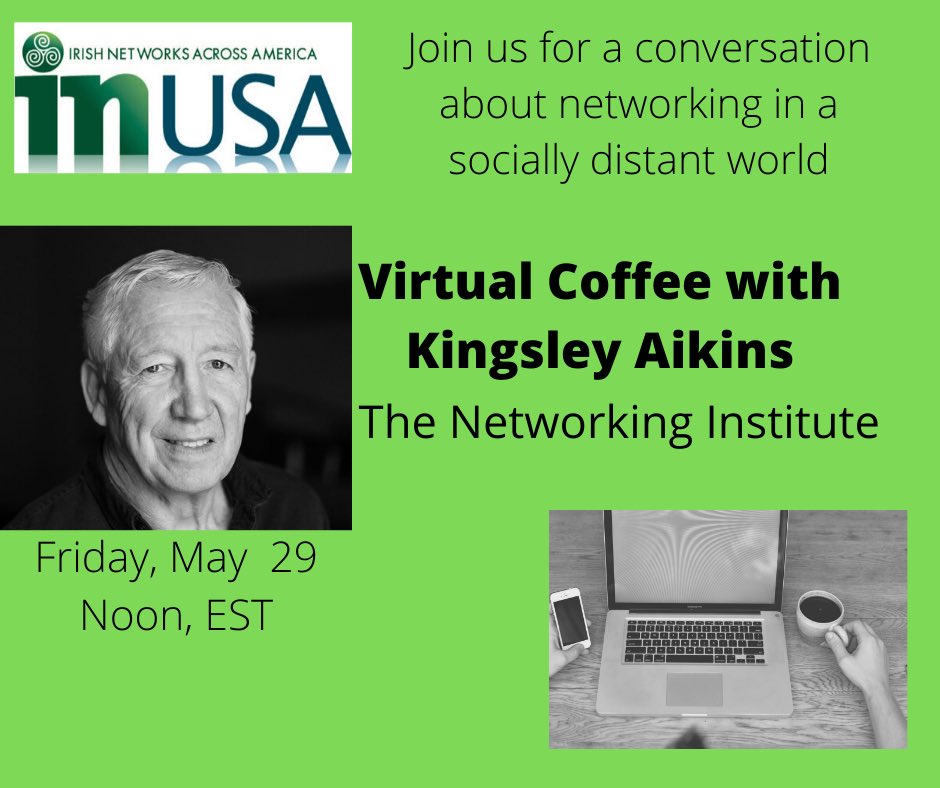 Very excited to welcome <a href="/kingsleyaikins/">Kingsley Aikins</a> to our #INUSAVirtualCoffee on Friday! If you want to learn how to network you might as well learn from the best! us02web.zoom.us/meeting/regist…