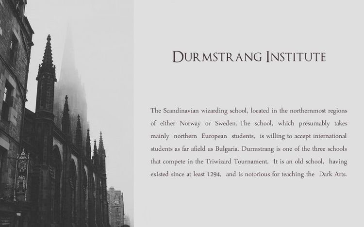 Durmstrang Institute for Magical Learning